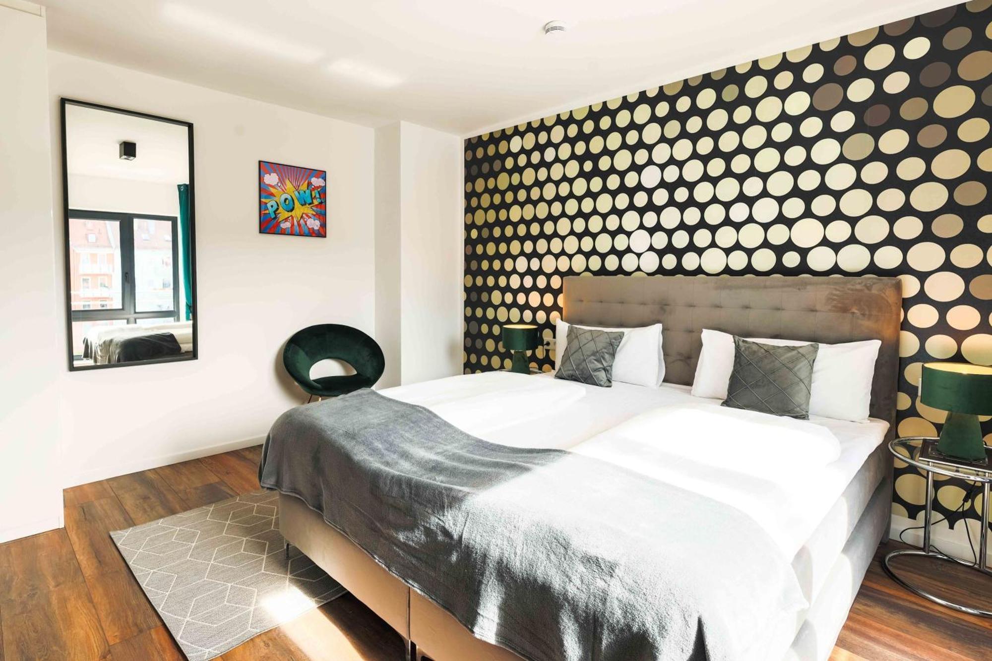 نورنبيرغ Eco Smart Apartments Premium City الغرفة الصورة